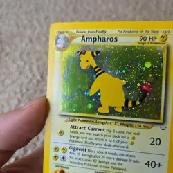 Ampharos 1/64 Neo Revelation Holo Rare Light Play Unlimited Vintage Pokemon - Image 4