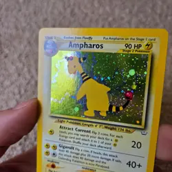 Ampharos 1/64 Neo Revelation Holo Rare Light Play Unlimited Vintage Pokemon - Image 5