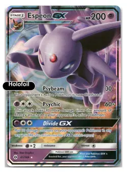 Espeon GX [SM01 - 61/149] Holofoil Pokemon NM - Image 2
