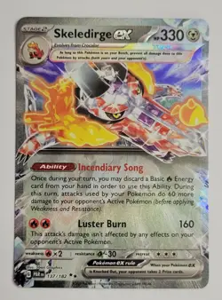 Skeledirge ex 137/182 Double Rare Paradox Rift Pokemon Holo NM - Image 1