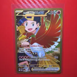 Pokemon TCG Destined Rivals #239/182 Ethan's Ho-Oh EX Hyper Rare - Image 1