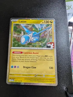 Latios 101/132 Uncommon Mega Evolution Pokemon Near Mint - Image 1