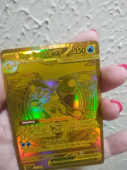 Mega Greninja Ex 122/086 Me04: Chaos Rising Halo Rare 2026 Pokemon READ - Image 5