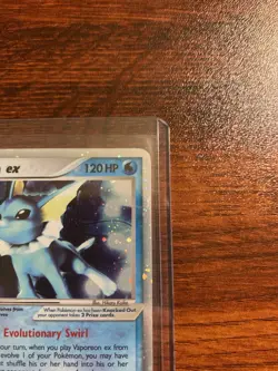 Vaporeon ex – EX Delta Species 110/113 – Holo Rare – 2005 Pokemon TCG - NM/LP+ - Image 5