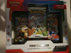 Pokemon TCG First Partner Illustration Collection Series 2 Box 2021 Promo - Image 1