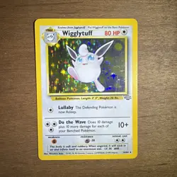 Pokemon TCG Wigglytuff Jungle 16/64 Holo Unlimited Holo Rare - Image 1