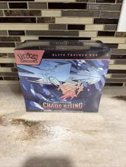 Pokemon TCG: Mega Evolution Chaos Rising Factory Sealed ETB Elite Trainer Box - Image 1