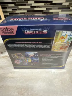 Pokemon TCG: Mega Evolution Chaos Rising Factory Sealed ETB Elite Trainer Box - Image 3