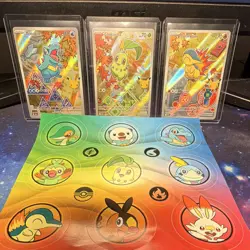 Pokemon TCG First Partner Pack Series 2 Gen 2 (Johto) Starters - Image 1