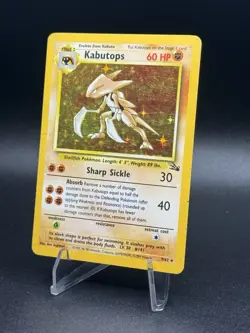 Pokemon Kabutops 9/62 Fossil Holo - Image 1