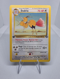 Dodrio Wizards Pokemon TCG Jungle 34/64 Rare Regular 1st Edition EN LP-NM - Image 1