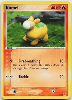 Numel 5/10 EX Trainer Kit Latias Pokemon Moderately Played - Image 1