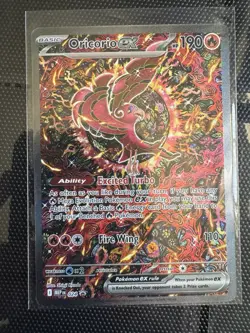 Pokemon TCG Oricorio EX Promo 024 Card Near Mint Condition - Image 1
