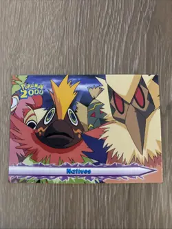 Pokemon Card Natives #22 Pokemon The Movie 2000 Topps Blue Label NM - Image 1