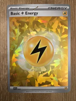 BASIC LIGHTNING ENERGY 012 CRACKED ICE TERAPAGOS UPC POKEMON - Image 1