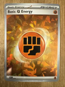 BASIC FIGHTING ENERGY 014 CRACKED ICE TERAPAGOS UPC POKEMON - Image 1