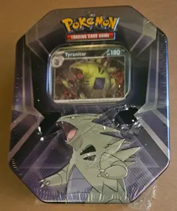 Pokemon Trading Card Game Tin - Triple Whammy - Tyranitar - Image 1