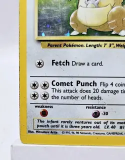 Kangaskhan 5/64 - Holo Rare - Jungle WOTC - Unlimited - LP - Pokemon TCG - Image 4