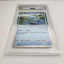 Pokemon TCG Squirtle Cosmos Holo #48 Pokemon 151 Promo AGS 10 Gem MINT - Image 3