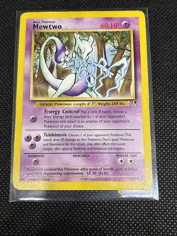 Pokemon Mewtwo 29/110 Rare Legendary Collection 2002 WOTC - Image 1