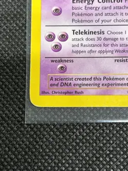 Pokemon Mewtwo 29/110 Rare Legendary Collection 2002 WOTC - Image 3