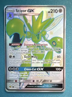 The Pokemon Company Scizor GX SV72/SV94 Hidden Fates Shiny Vault Shiny Holo - Image 1