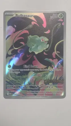 Bulbasaur - 133/132 ME01: Mega Evolution (MEG) Mega Evolution Stamped Pokemon A - Image 1