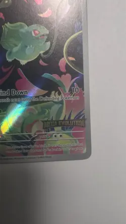 Bulbasaur - 133/132 ME01: Mega Evolution (MEG) Mega Evolution Stamped Pokemon A - Image 5