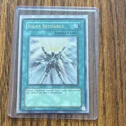 Konami Yu-Gi-Oh! TCG Solar Recharge LODT-EN052 Spell Card English - Image 1