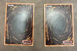 lot of 2 yugioh Cards, Trap Hole 1st Edition LOB, Summoned Skull MRD, Played - Image 2