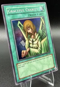 Yu-Gi-Oh! TCG Graceful Charity #SDP-040 Unlimited FOIL - Image 2