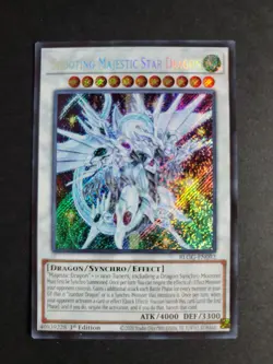 Shooting Majestic Star Dragon BLGG-EN092 Secret Rare Yugioh Glorious Gallery - Image 1