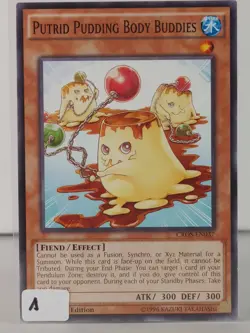 Putrid Pudding Body Buddies YuGiOH - CROS EN037 - 1st ed - NM -A - Image 5