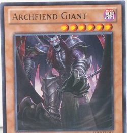 Archfiend Giant - SHSP-EN099 - Singles - YuGiOH - Rare - Image 1