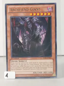Archfiend Giant - SHSP-EN099 - Singles - YuGiOH - Rare - Image 2