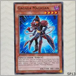 Gagaga Magician - SP13-EN002 - Common 1st Edition Yugioh - Image 1