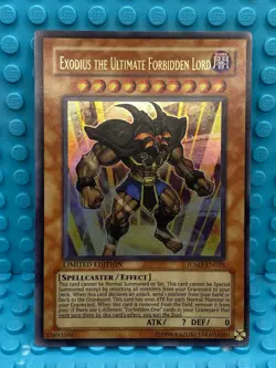 Yugioh! Exodia The Ultimate Forbidden Lord JUMP-EN025 Ultra Rare - Image 2