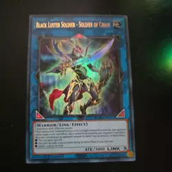 Black Luster Soldier - Soldier of Chaos Ultra Rare MAMA-EN073 NM 1st Ed Yu-Gi-Oh - Image 1