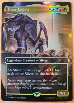 MTG - Sliver Legion - Rainbow Foil - Secret Lair - Magic the Gathering - Image 1