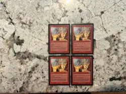 Mtg Raze Urza’s Saga x4 - Magic the Gathering Urza’s Saga Raze Playset LP - Image 1