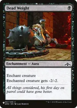 Dead Weight - Near Mint MTG The List - Image 1