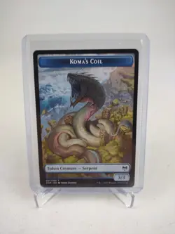 Koma's Coil Token - Kaldheim (KHM) MTG Magic the Gathering - NM+ - Image 1