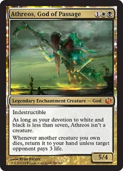 MTG - Athreos, God of Passage - Journey into Nyx - Medium Play - Normal - Image 1