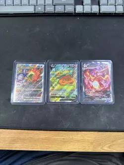 Pokemon Charizard V SWSH260 VMAX SWSH261 VSTAR SWSH262 Promo Trio - Image 1