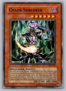 1996 Yu-Gi-OH! Chaos Sorcerer IOC-023 - Image 1