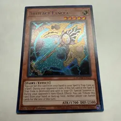 Artifact Lancea BLMM-EN125 Secret Rare 1st Ed NM (Ready To Ship!) Yugioh! - Image 1