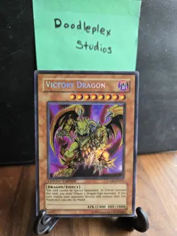 Victory Dragon Secret Rare Lightly Played JUMP-EN011 Shonen Jump Magazine Promos - Image 1