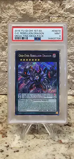Yu-Gi-Oh! TCG Odd-Eyes Rebellion Dragon 2016 Mega-Tin Mega Pack MP16-EN078 - Image 1