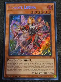 Elfnote Lucina BPRO-EN010 Secret Rare Burst Protocol 1st Edition Yu-Gi-Oh! - Image 1