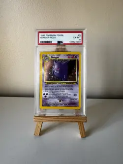 Pokemon TCG Gengar Fossil Holo Rare Card 5/62 PSA 6 - Image 1